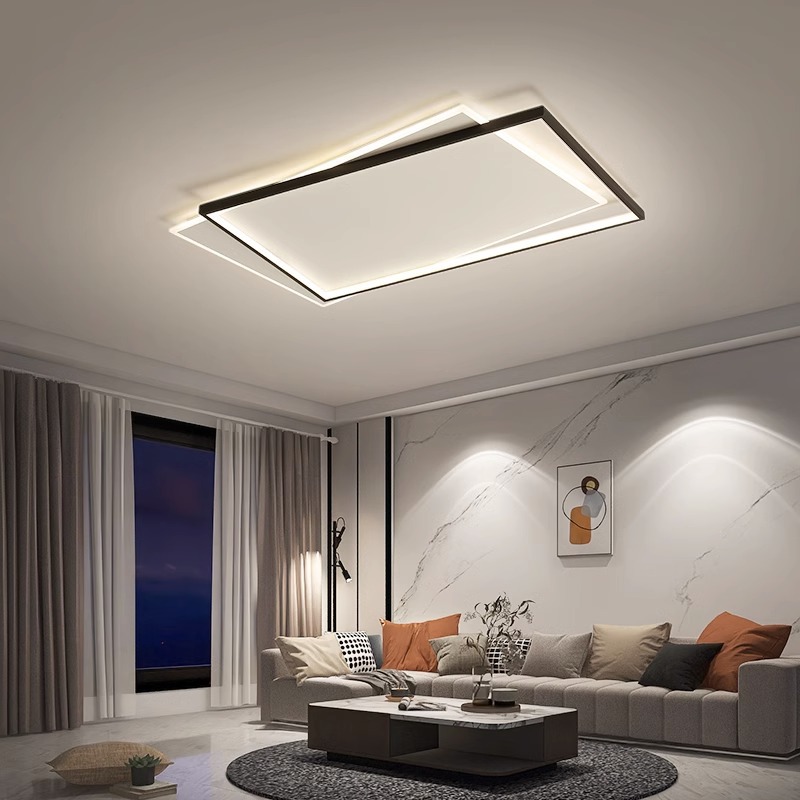 Living Room LED Pendant Light with Simple Modern and Grand Design, Direct Sales from Guangdong Zhongshan Lighting Factory, Full House Lighting Set