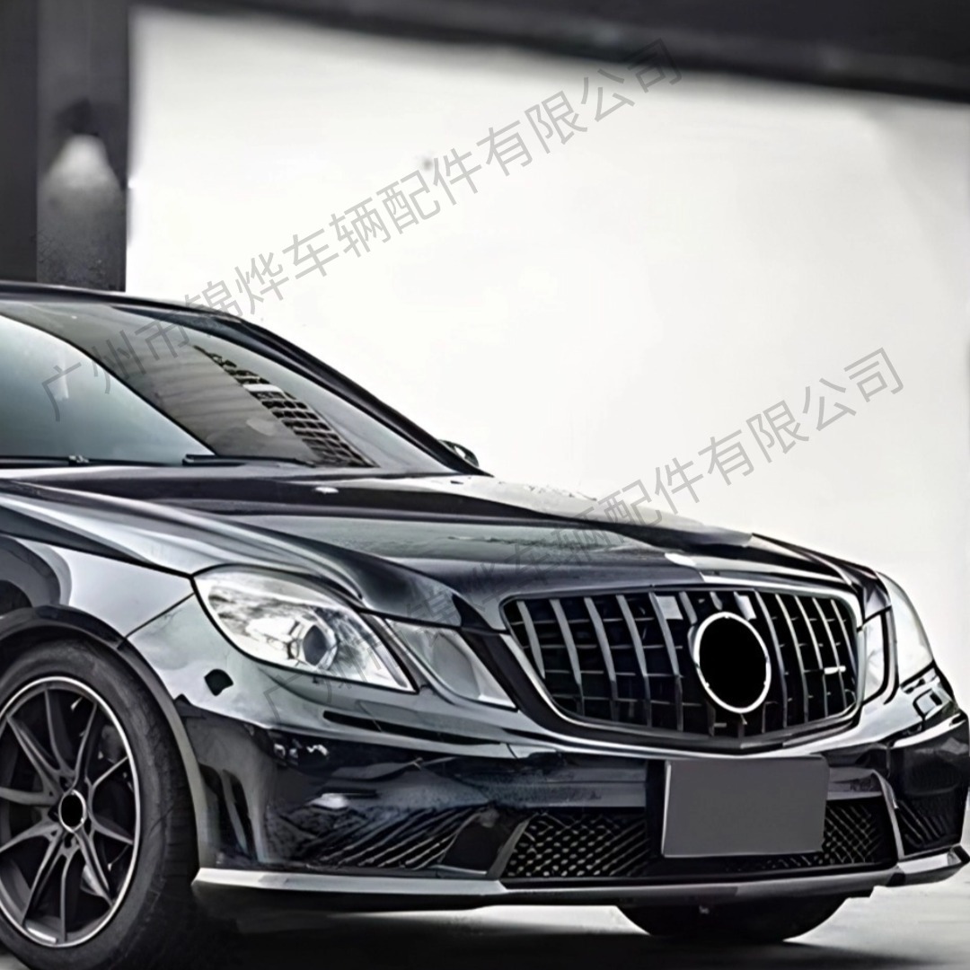 Suitable for 2009-2012 Mercedes-Benz E-Class W212 Modified Front Face Grille Gt Starry Sky Style Front Bumper Air Intake Grille