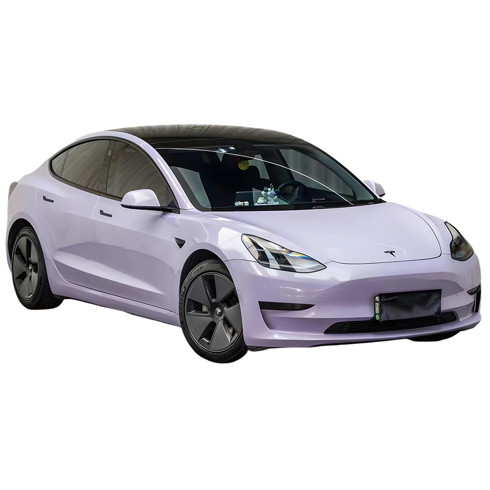 Carlake macaron Luna Jade cuerpo color cambiante película brillante Cerezo polvo coche película estrella púrpura etiqueta engomada decorativa