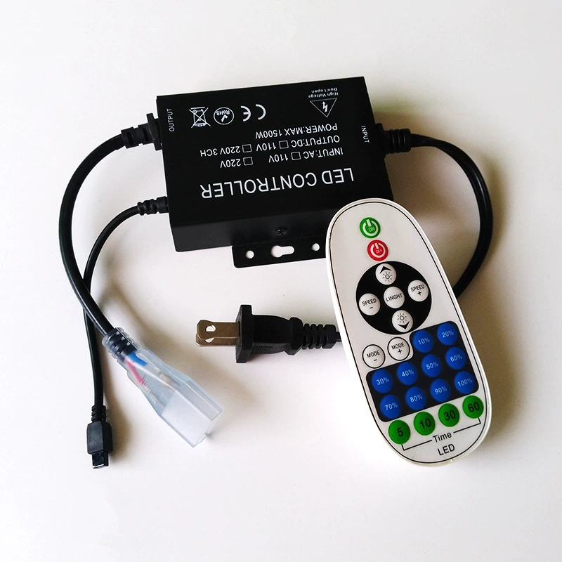 Светодиодная лампа, световая лента, контроллер, 220В, Bluetooth, пульт дистанционного управления