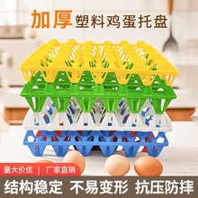 加厚塑料蛋托蛋托30枚鸡蛋托收纳长途运输养殖鹅单鸭蛋托防摔