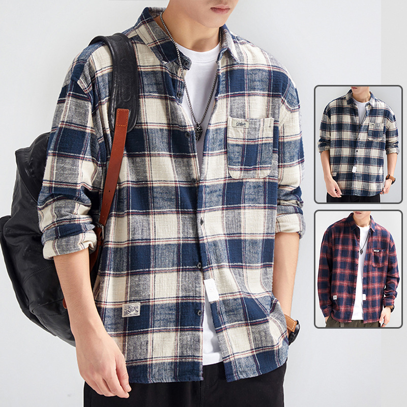 Spring Japanese retro shirt
