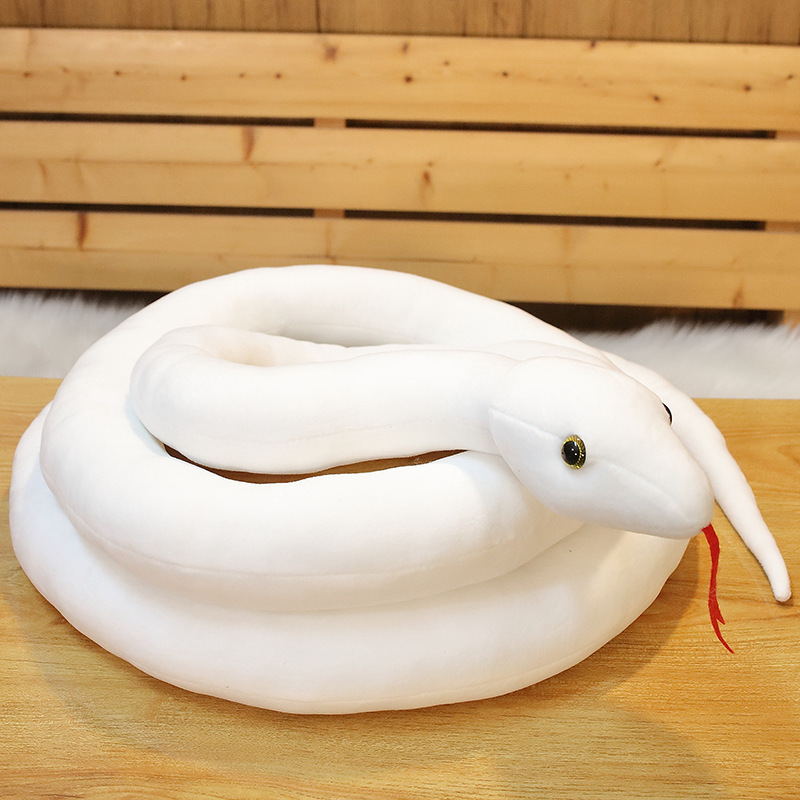 Peluche de Serpiente de Simulación de Peluche Suave para Juguetes y Bromas