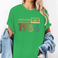 Vintage 1986����ӡ����ݶ���T������ѷ��������������Ůͬ��