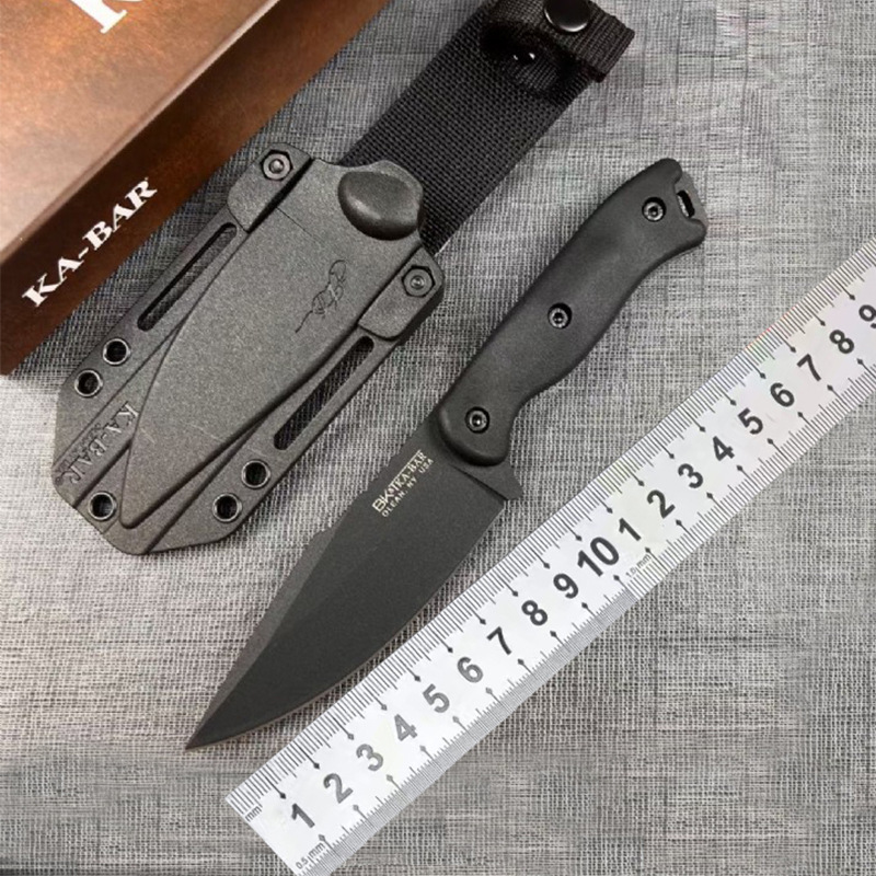 厂家直销KA-BAR高硬度小刀锋利折叠刀随身便携户外刀具折刀
