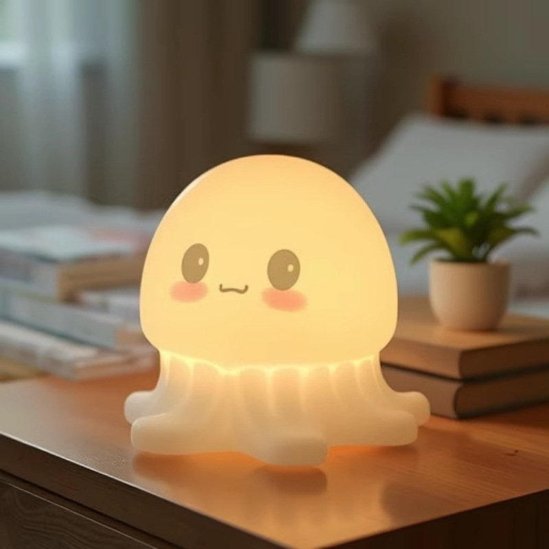 Trabajo y estudio dibujos animados koala regalo luz creativa de silicona mesita con luz para dormir para niñas