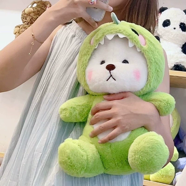 Dinosaur, doll, hat, with little bears