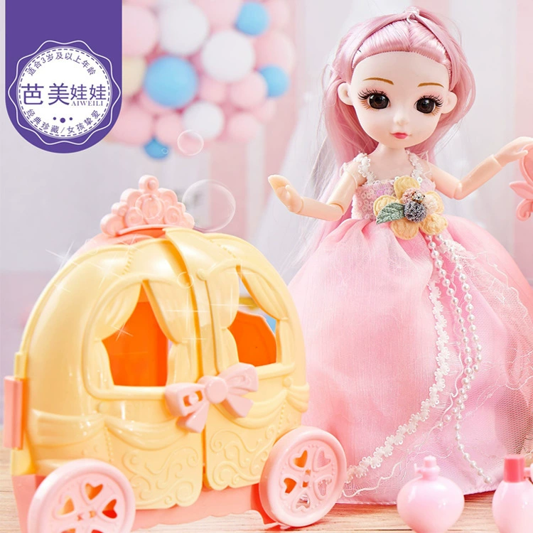 Кукла, набор двойной слой, семейная многосуставная игрушка, 9 дюймов, 3D