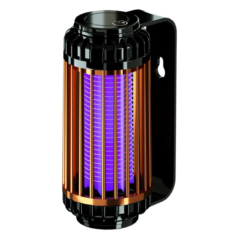 2022 nuevo photocatalyst choque eléctrico lámpara del asesino del mosquito hogar dormitorio repelente de mosquitos trampa de carga USB al aire libre portátil al por mayor