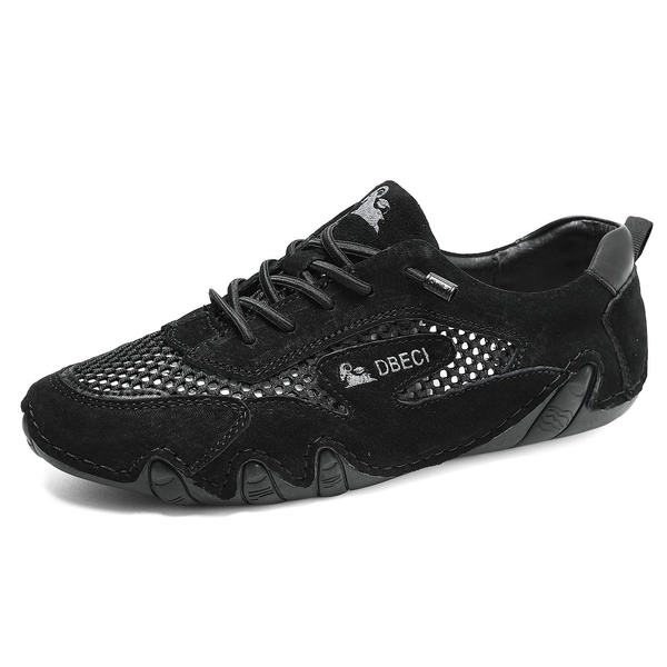 Giày thể thao unisex cỡ lớn thoáng khí lưới mùa hè, đế bằng — 661 Màu đen, 661 màu cát, 661 màu hồng, 661 màu nâu