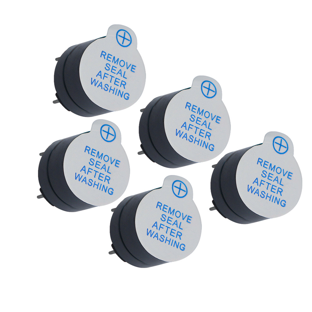 5v/12v有源贴片分体蜂鸣器12*9.5电磁式长声塑封管电子蜂鸣片套件