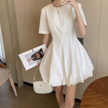 �ļ�2026�¿����ʼ�������������ȹ��ʽ��ɫԲ���������ȹŮ