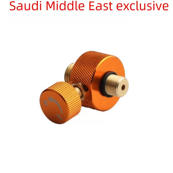 Saudi valve Saudi Middle East market dedicated gas cylinder conversion valve body cylinder to flat gas tank output conversion head