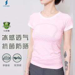 Lulutシャツ同一上着スポーツtシャツ女性速乾丸首ヨガフィットネス女性ファッション吸湿排汗半袖