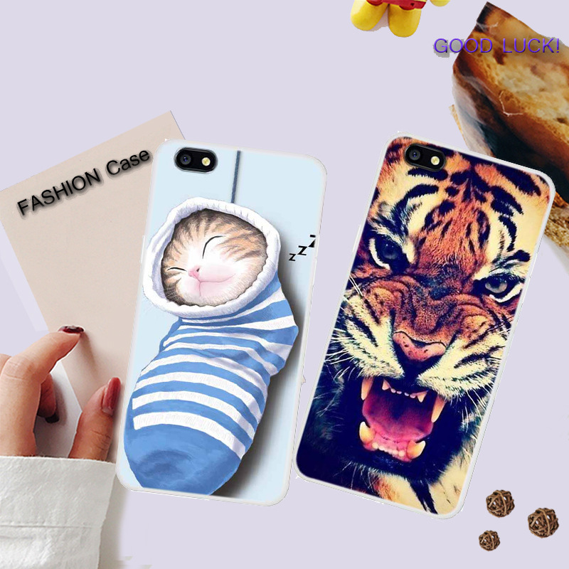Suitable for OPPO A77 2017 mobile phone case master drawing painted cartoon cute pet transparent tpu manufacturers a wholesale