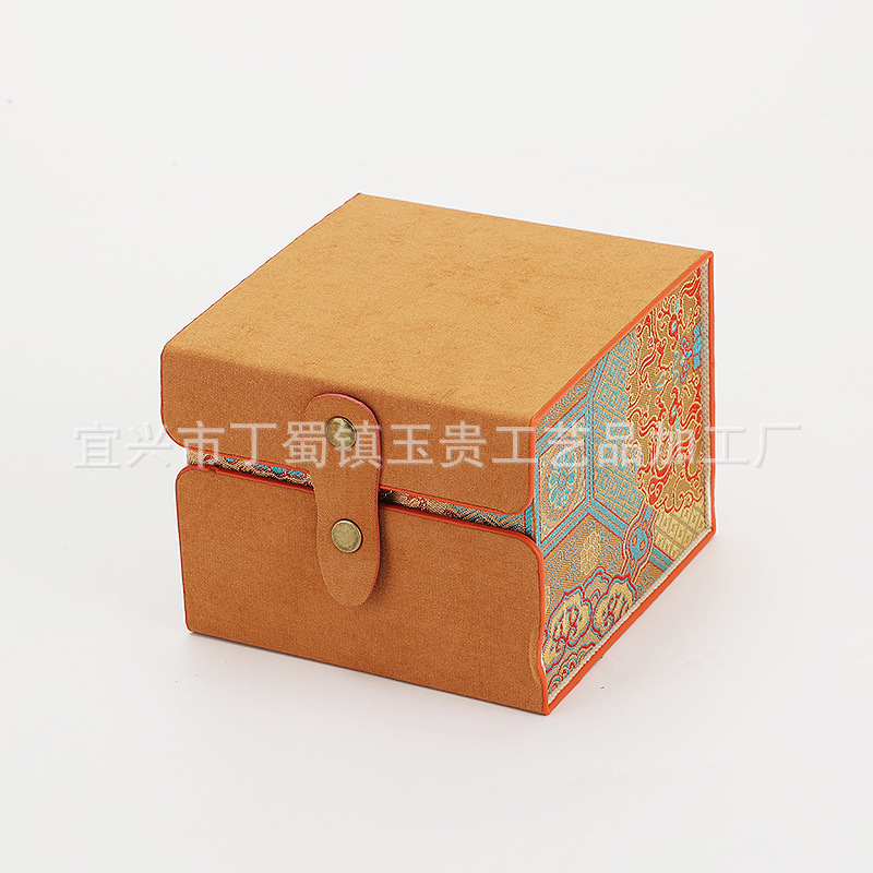 万花油边锦盒紫砂壶单杯建盏首饰盒汝窑西施泡茶壶功夫茶杯包装盒|undefined