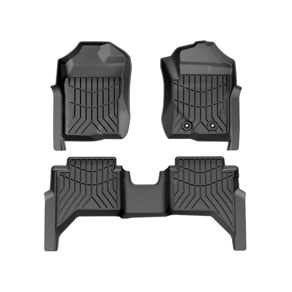 Подходит для Ford Ford Ranger правое вождение 3D водонепроницаемый специальный автомобиль TPE коврик для ног