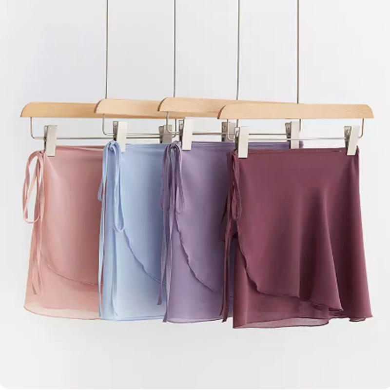 Юбка с балетом бедра Юбка Гимнастика Экзаменационная танцевальная юбка