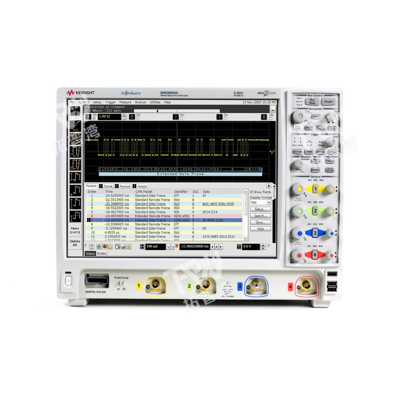 Agilent 安捷伦 4 GHz 4+16 组合通道 MSO9404A 混合信号示波器