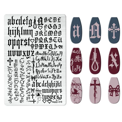 Kt Cat Nail Art Bow, Dırnaq bəzəkləri - happy-018-with-back-plate