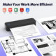 D80 New Small Portable A4 Printer Bluetooth Inkless Office Document Thermal Printer Export A4