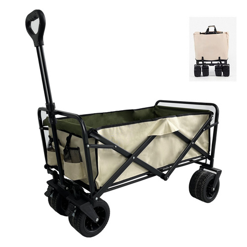 Camping van outdoor push cart foldable cart mobile shopping cart camping hand truck foldable push cart push cart