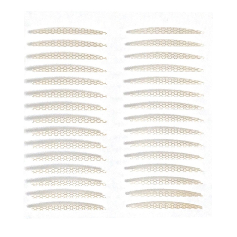 Hanbel Matte Double Eyelid Patch Misty Face Swollen Eye Bubble Inner Double Lace Invisible Women's Natural Beauty Patch Skin Color