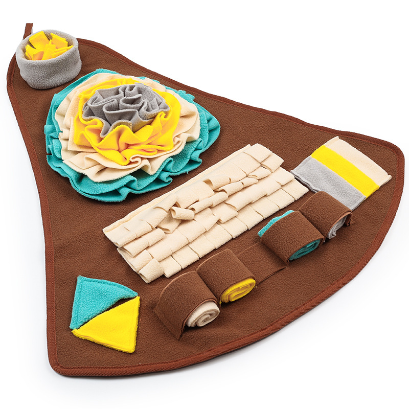 Pet Sniffing Mat For Dogs Challenging Slow Feeding Brain Boosting_voghion.com