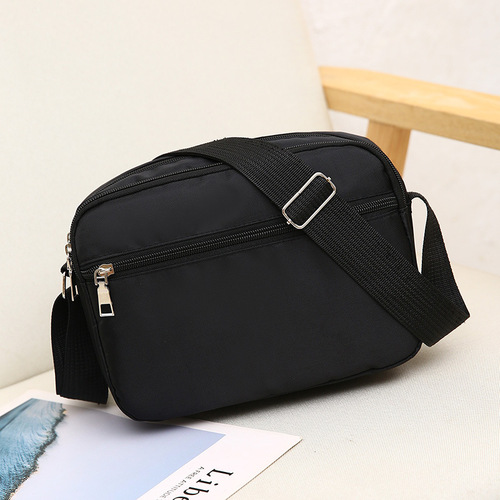 Business bag for men and women, unisex, canvas receipt bag, cashier crossbody bag, Oxford cloth bag, business bag