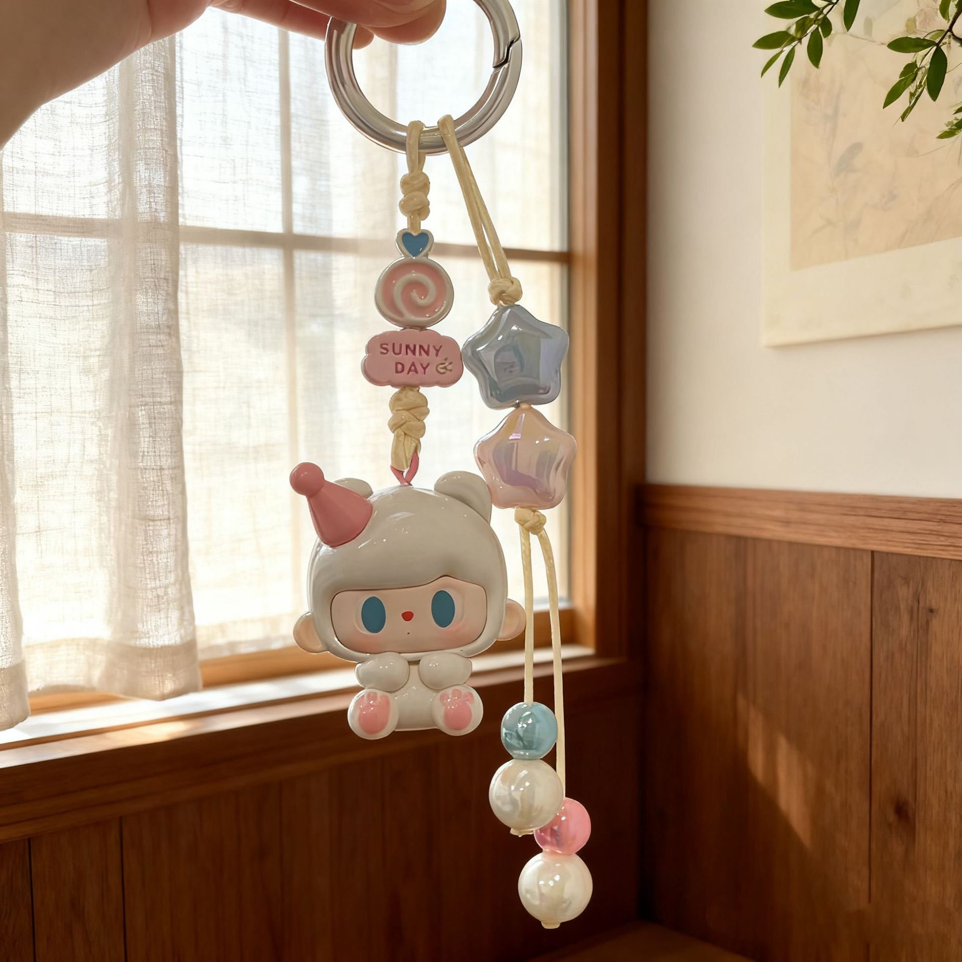 Original Handmade DIY Baby Chain Small Mobile Phone Chain Cute DIY Accessories Keychain Pendant Bag Pendant