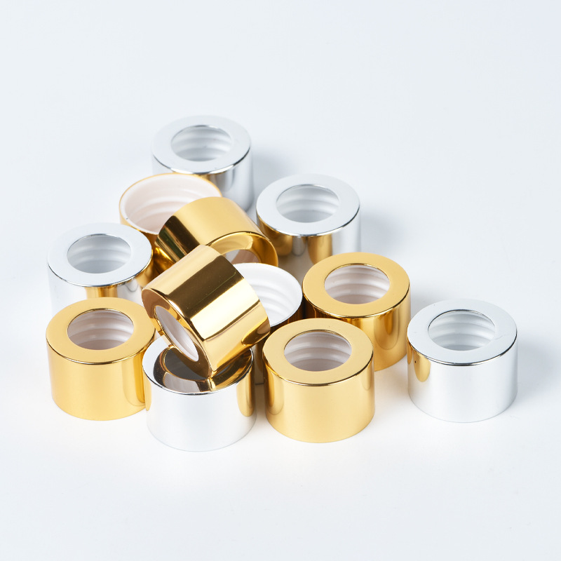 Tapa de aluminio para aromaterapia, tapa para botella de perfume, tapa con gotero, botella dispensadora de aceites esenciales, tapa para botella de cosméticos image 3