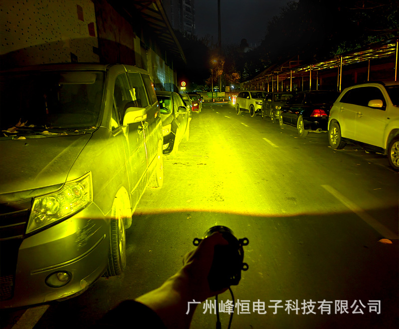 Cross-border hot-selling car xenon bulb strong light D2H far and near integrated lens special headlight super bright golden eye