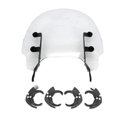 Suitable for Harley Sportster S1250 Windshield Fairing Sportster S 1250 (Motorcycle front windshield) - transparent