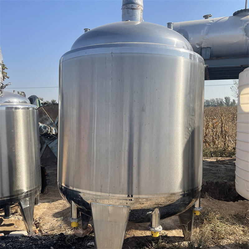 二手电加热反应釜 不锈钢立式搅拌反应罐 化工常压反应釜