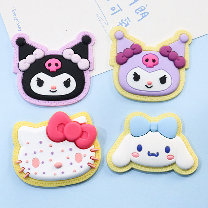 Large Kulomi Biscuits Soft Glue Jewelry Accessories DIY Cream Glue Phone Case Refrigerator Sticker Storage Box