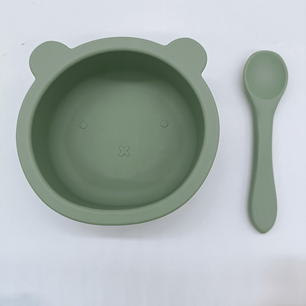 硅胶小熊碗