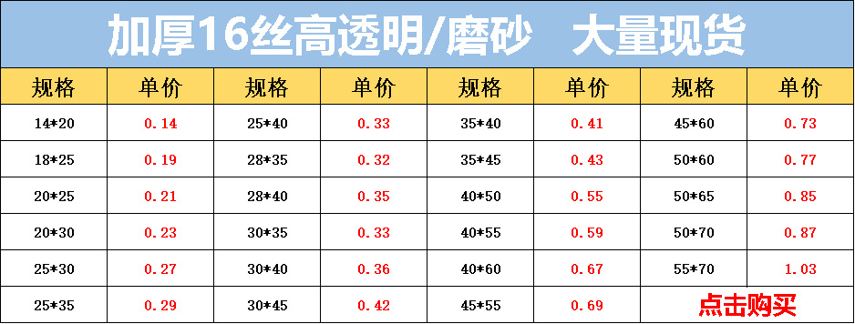 包装袋拉链袋一面磨砂eva服装衣服pe透明批发骨袋T恤自封袋打孔膜详情2