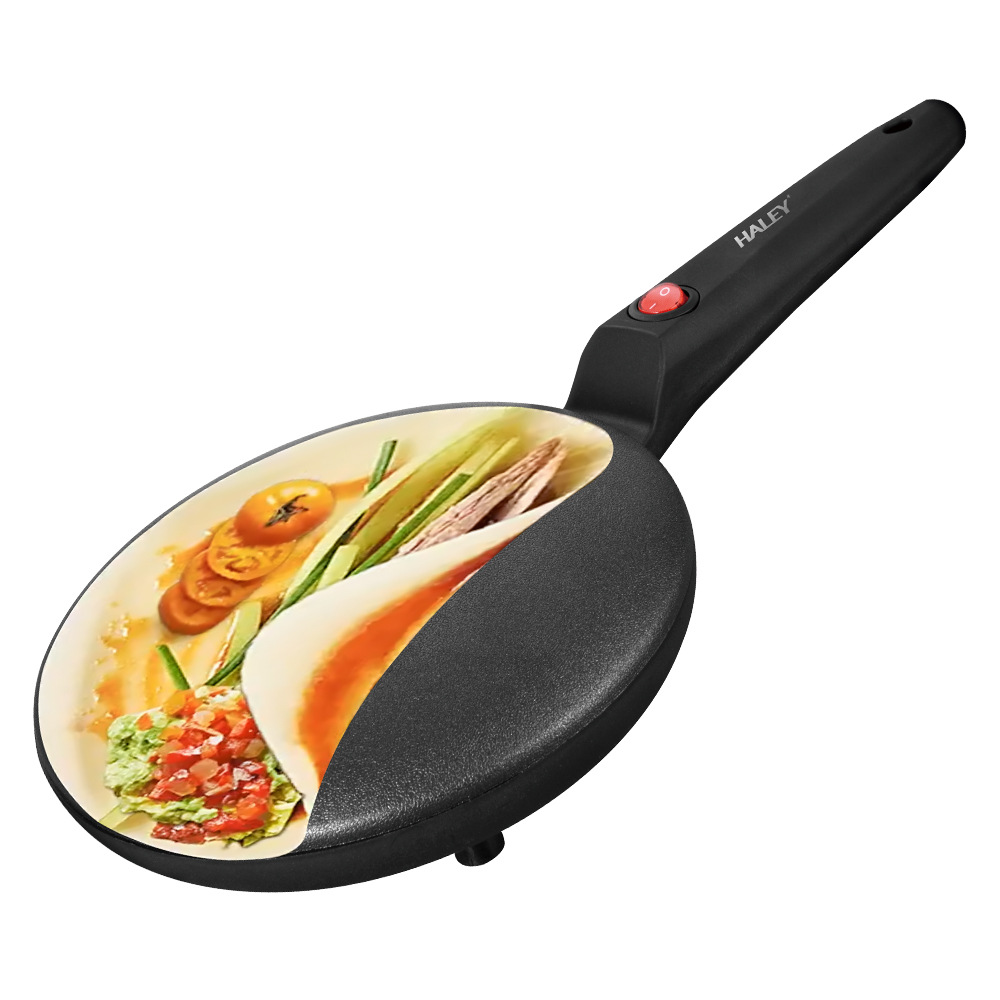 HALEY European Standard Household Spring Roll Wrapper Electric Pan, Maker, Gift Heating Thin Pancake Maker_voghion.com