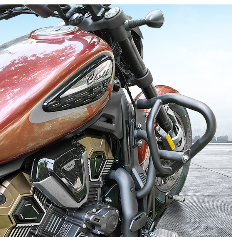 Suitable for Wuji Cu625 Bumper Excelle 625V Anti-Collision and Anti-Fall Bumper Motorcycle Front Bumper Modification Accessories