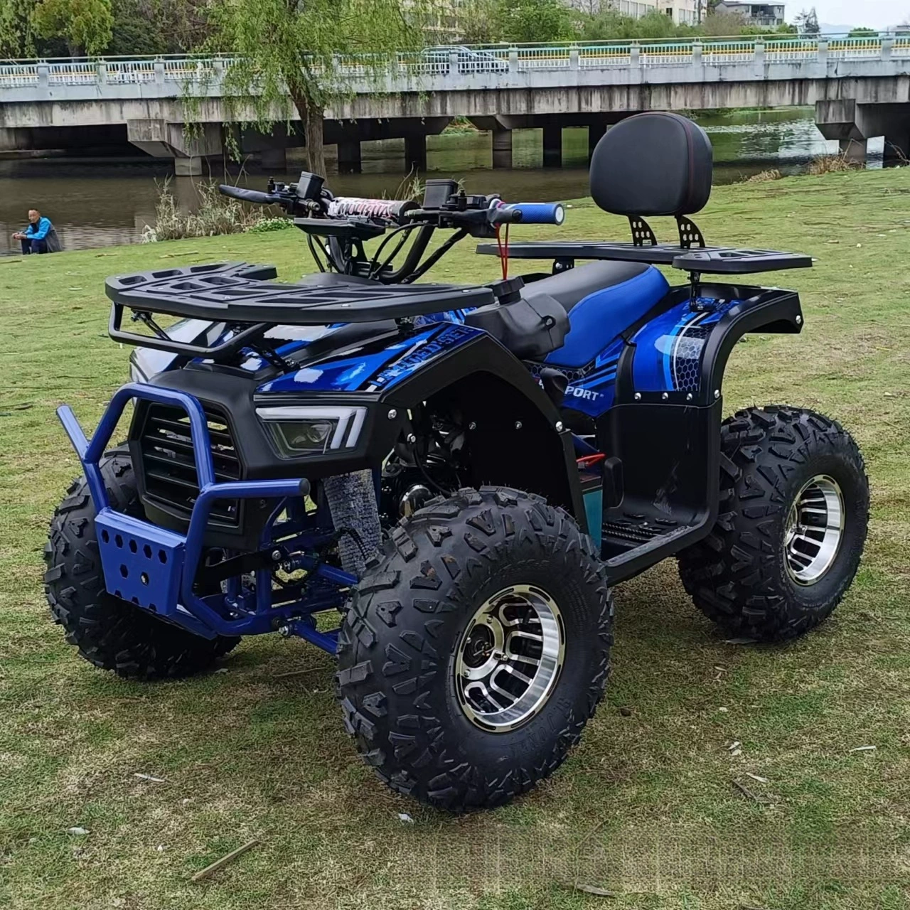 2024 Кросс-бордер новый 125cc ATV пляжный автомобиль, четырехколесный внедорожник, мотоцикл ATV на все дороги, можно экспортировать ATV