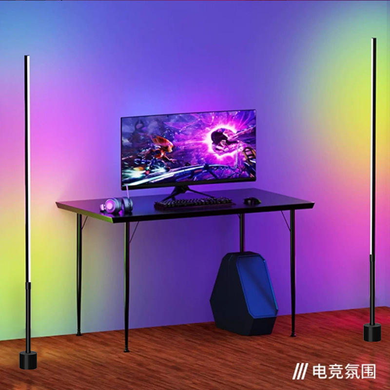 Transfronterizos LED pickup ritmo música luz de atmósfera interior inteligente control remoto computadora juego pickup luz de atmósfera luz de piso