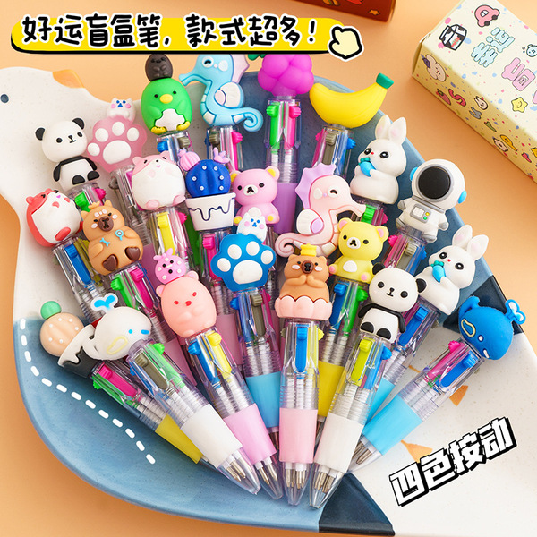 Creative multicoloured ballpoint pen