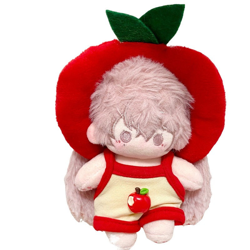 10cmベビー服 10cm スターフィッシュボディ ノーマルボディ コットンドール服 かわいい子供風 小さなリンゴのバッグ服|undefined