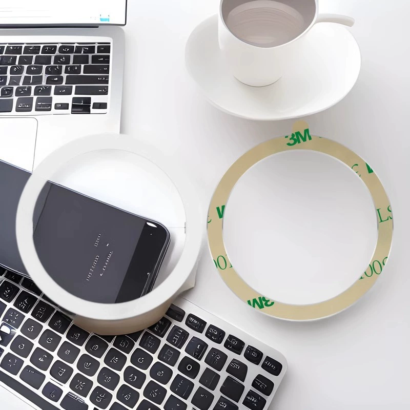 Магнитный лист для беспроводной зарядки MagSafe из металла для телефона, шлифованная масляная краска с отрывным фрагментом
