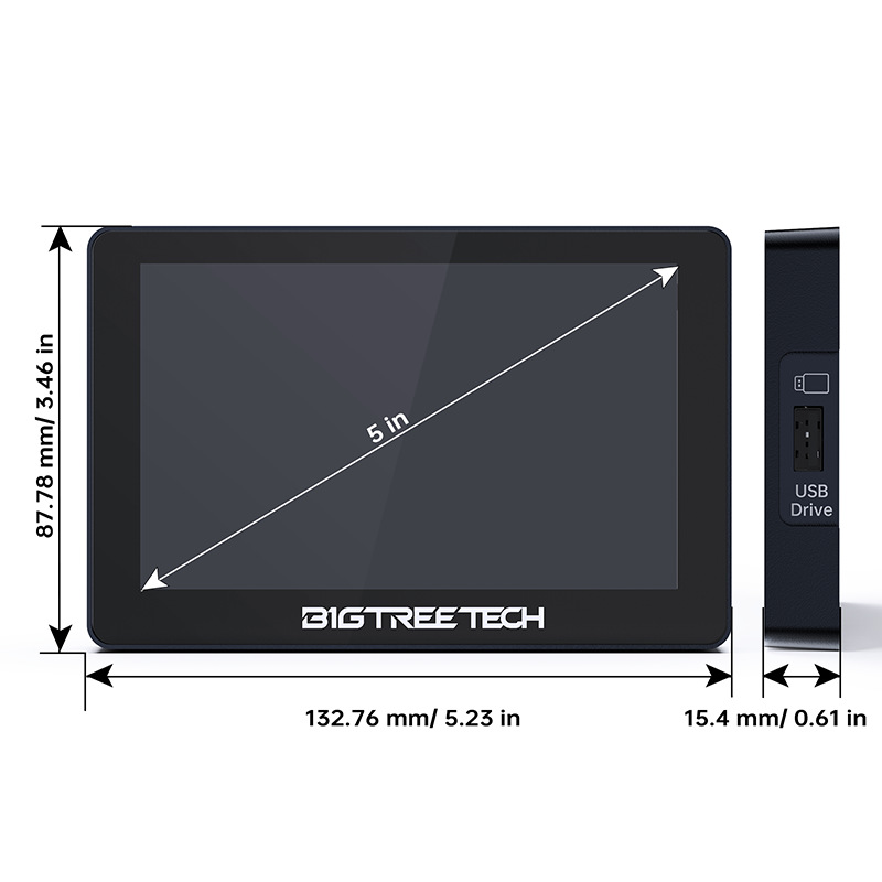 BIGTREETECH Panda Touchp1S upgrade screen 3D printer thermal end A1 push Bambu bamboo lab