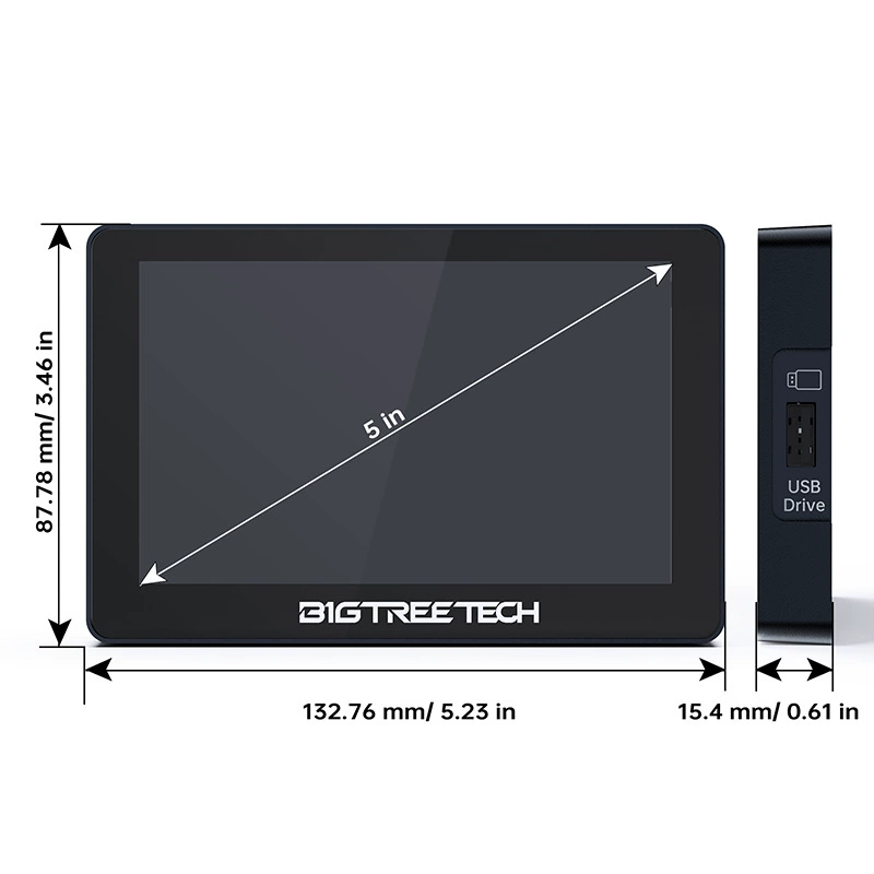BIGTREETECH Panda Touchp1S upgrade screen 3D printer thermal end A1 push Bambu bamboo lab