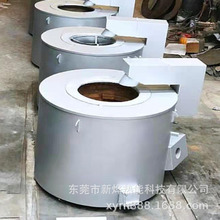 炼铝化铝炉 燃气式铝合金熔解炉 坩埚熔化炉 配碳化硅坩埚