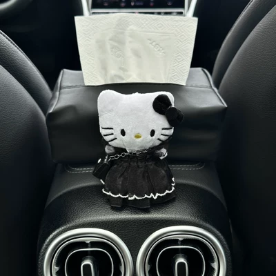 Kt Cat Car Tissue Box: Car tissue box/set
