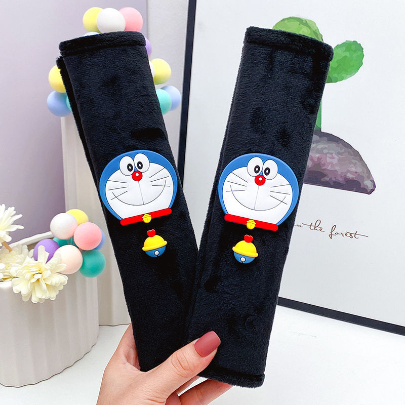 Funda Protectora para Cinturón de Seguridad Poliéster Suave Anti-presión para Automóvil