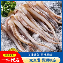 新鲜冷冻鱿鱼须切割速冻二本足烧烤火锅炸串食材商用海鲜水产批发